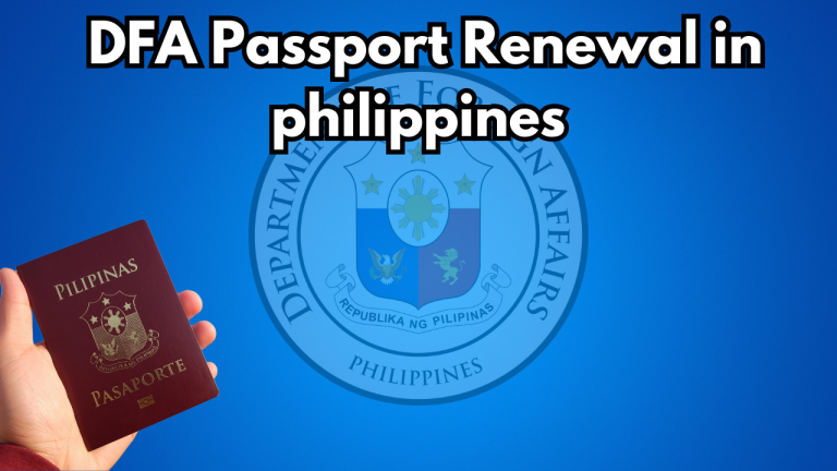 DFA Passport Renewal in Philippiness