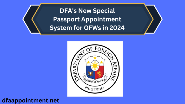 DFA’s Special Passport System for OFWs in 2024